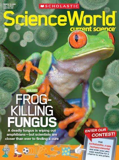 Reading Educational Resource Science World Magazine Worksheets - Science World Magazine Worksheets