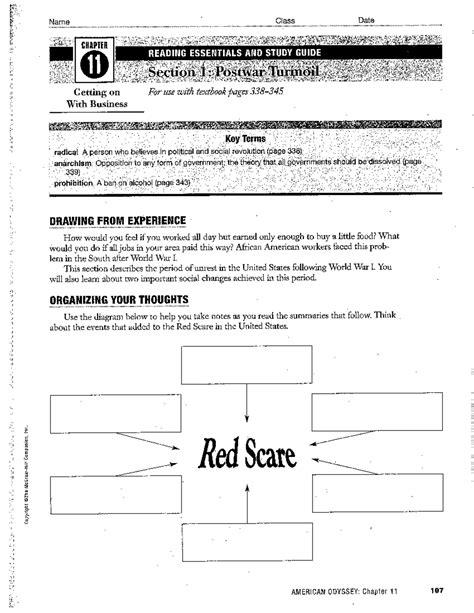 Reading Essentials And Study Guide Answer Key World History