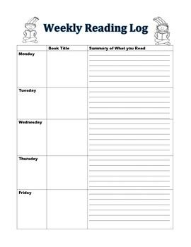 Reading Logs 3rd Grade Tpt Reading Log 3rd Grade - Reading Log 3rd Grade