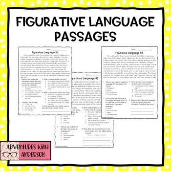 Reading Passages With Figurative Language