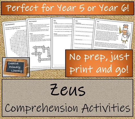 Reading Prehension Zeus Archives Amp Zeus Comprehension Worksheet Grade Printable - Zeus Comprehension Worksheet Grade Printable