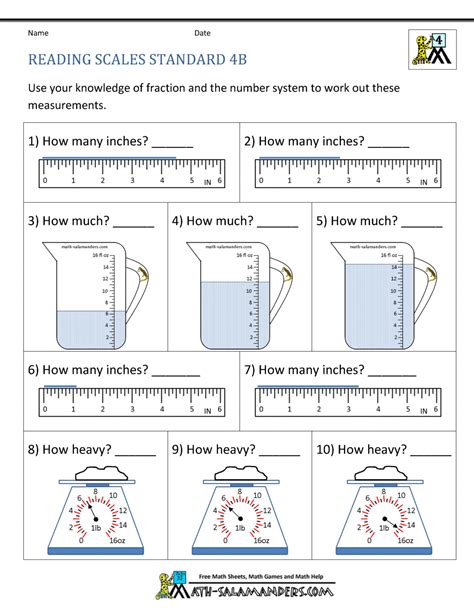 Reading Scales Worksheet Chemistry Answers Measuring Matter Worksheet 6th Grade - Measuring Matter Worksheet 6th Grade