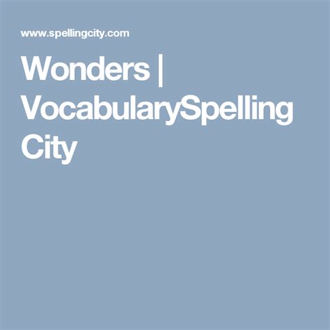 Reading Wonders For Elementary School Vocabularyspellingcity Reading Wonders 6th Grade - Reading Wonders 6th Grade