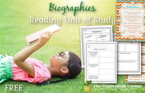 reading workshop biography unit of study
