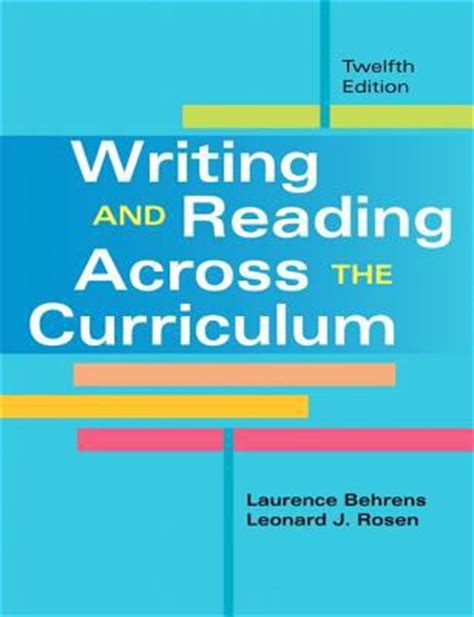 Download Reading And Writing Across The Curriculum 12Th Edition Pdf 