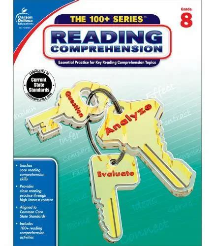 Download Reading Comprehension Grade 8 The 100 Seriestm 