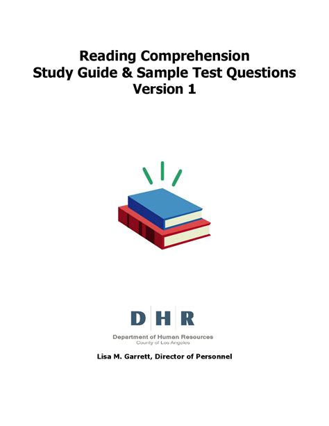 Read Online Reading Comprehension Study Guide Sample Test Questions 
