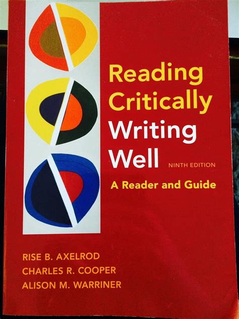 Download Reading Critically Writing Well 9Th Edition Pdf Pdf Book 