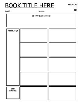 Full Download Reading Guide Template 