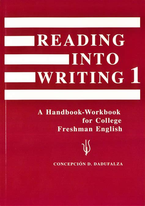 Read Reading Into Writing 1 English For Academic Purposes A Handbook Workbook For College Freshman English 