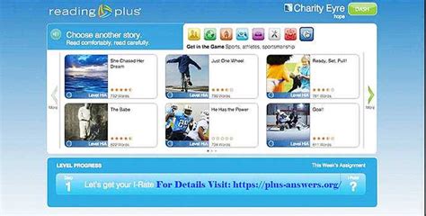 Read Online Reading Plus Answers Level G 