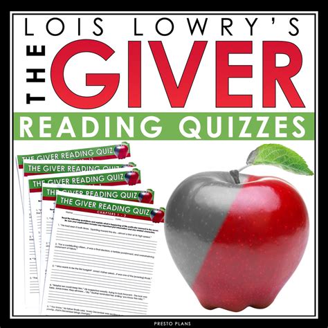 Read Reading Quizzes For The Giver By Lois Lowry Mr Coward 