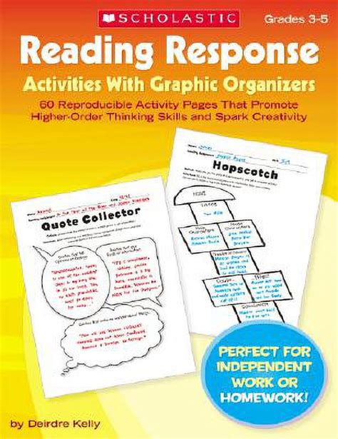 Full Download Reading Response Activities With Graphic Organizers 60 Reproducible Activity Pages That Promote Higher Order Thinking Skills And Spark Creativity 
