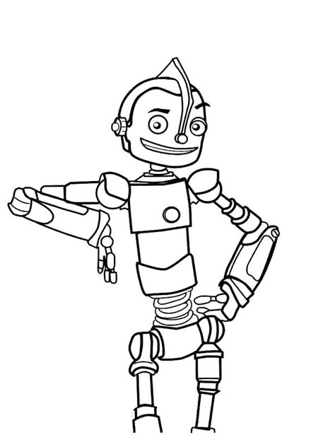 Ready 2 Robot Coloring Pages