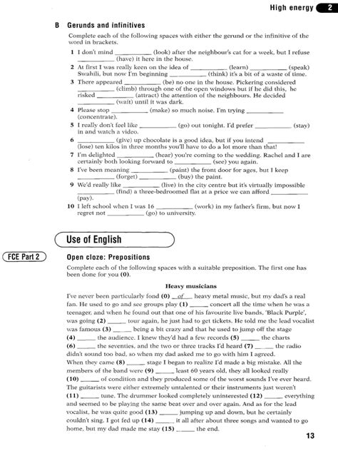 Ready For Fce Workbook Roy Norris Key