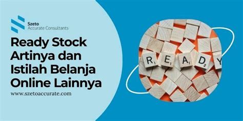 READY STOCK ARTINYA - PO, Ready Stock, Sold Out, dan Istilah-Istilah Dalam Online Shop