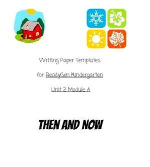 Readygen Kindergarten Template