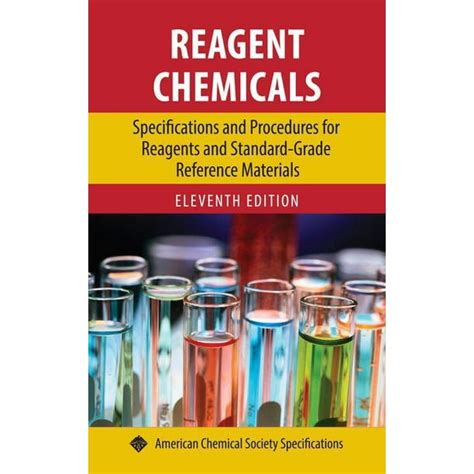 reagent chemicals specifications and procedures