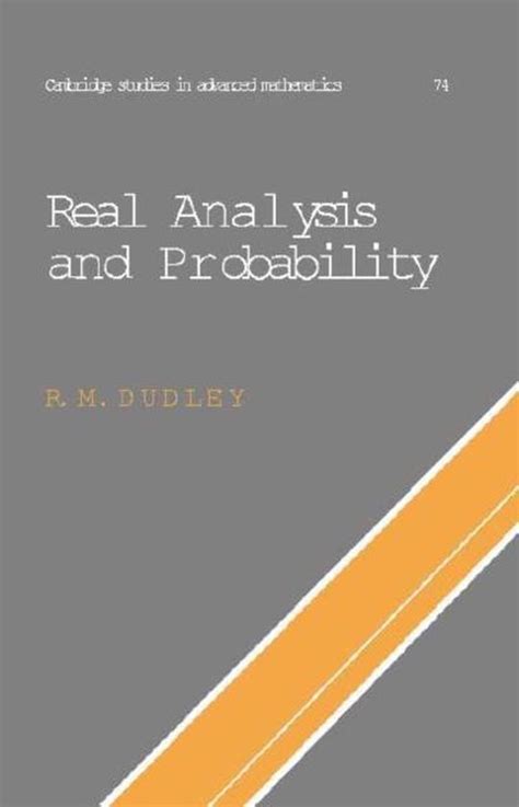 Real Analysis And Probability Probability And Mathematical Statistics A Series Of Monographs And Textbooks