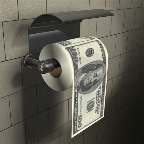 Real Money Toilet Paper