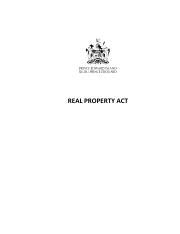 Real Property Act