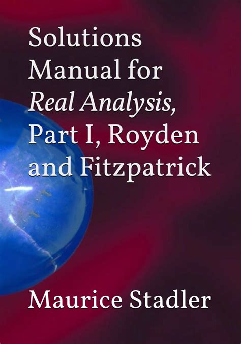 Read Real Analysis By Royden Solution Manual Nikaro 