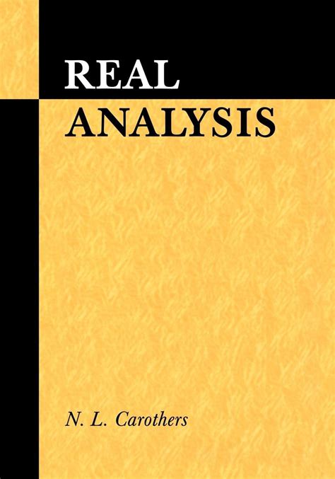 Read Real Analysis Carothers Solutions 