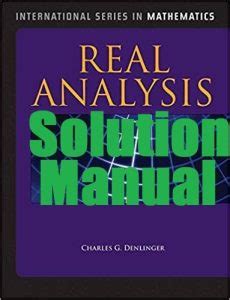 Full Download Real Analysis Denlinger Solution Manual 