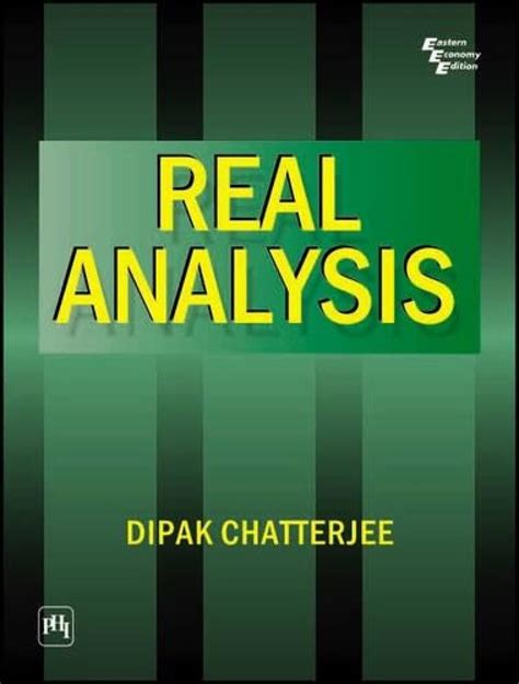 Full Download Real Analysis Dipak Chatterjee Free Download 