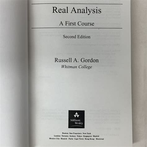 Full Download Real Analysis First Course 2Nd Edition 