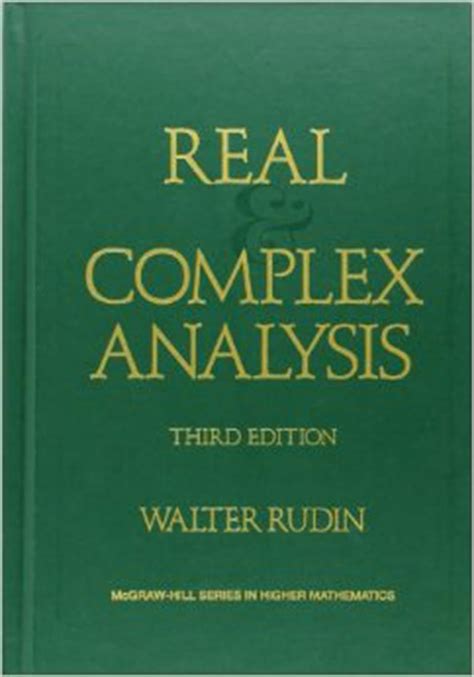 Read Online Real And Complex Analysis Rudin Solutions 