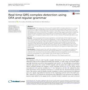Read Real Time Qrs Complex Detection Using Dfa And Regular Grammar 