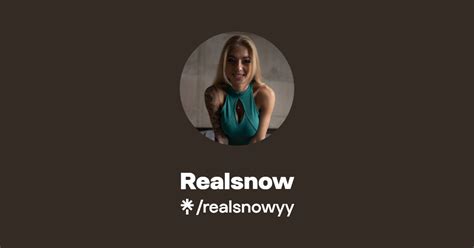 realsnow OnlyFans leaked content