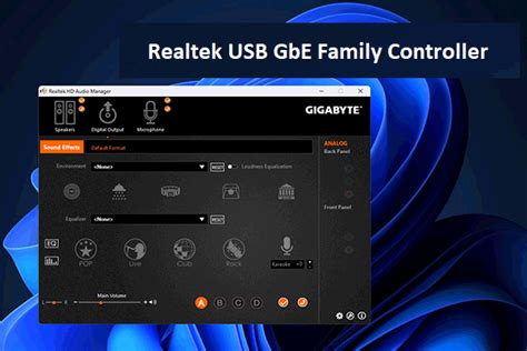 realtek usb gbe family controller