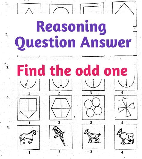 reasning question answer