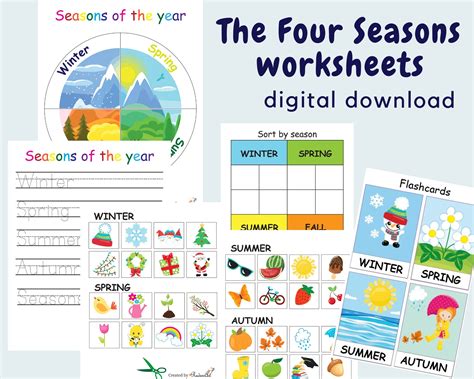 Reason For The Seasons Worksheet   Seasons Worksheets - Reason For The Seasons Worksheet