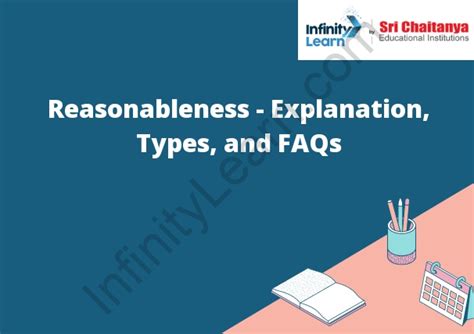 Reasonableness Explanation Types And Faqs Vedantu Reasonableness Math - Reasonableness Math