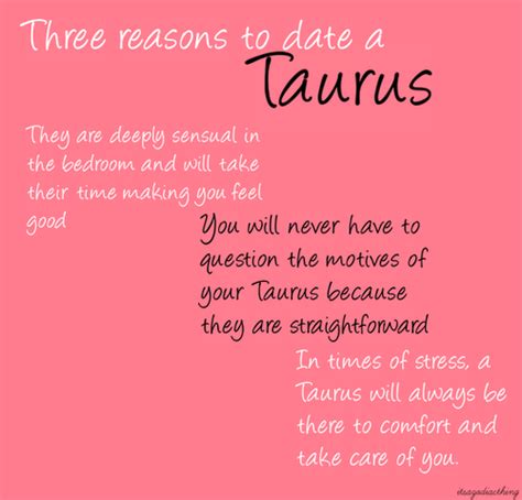 reasons not to date a taurus