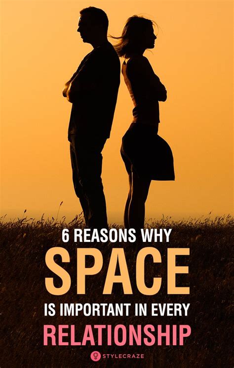 reasons why space is important in a relationship