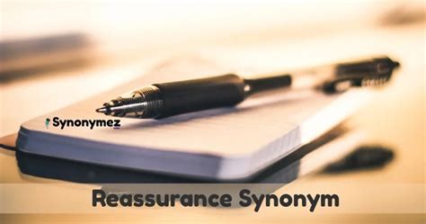 Reassurance Synonym