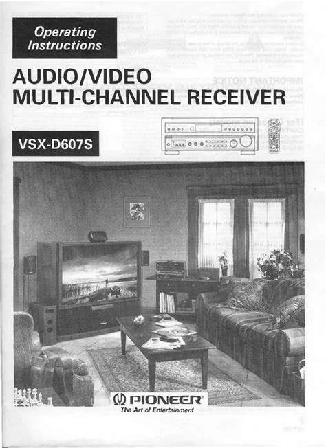 Read Receiver Pioneer User Guide 