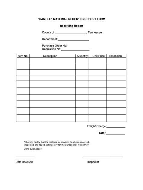 Full Download Receiving Of Corporate Documents Template Bing 