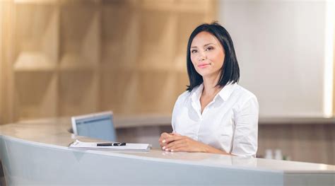receptionist behörighet