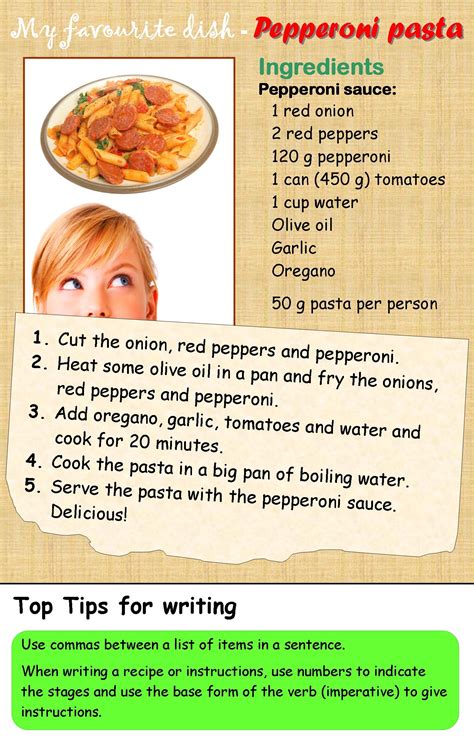 Recetas En Ingles