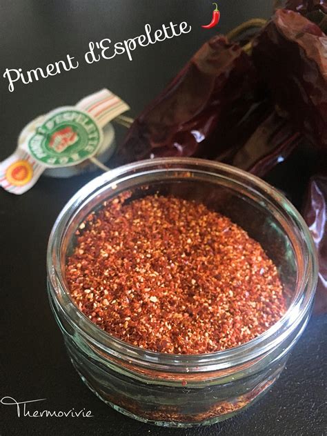recettes de piment d espelette