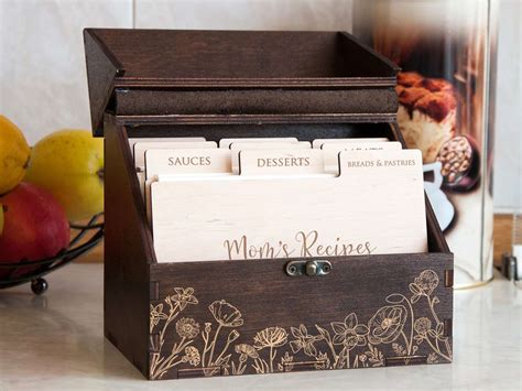 Recipe Card Boxes