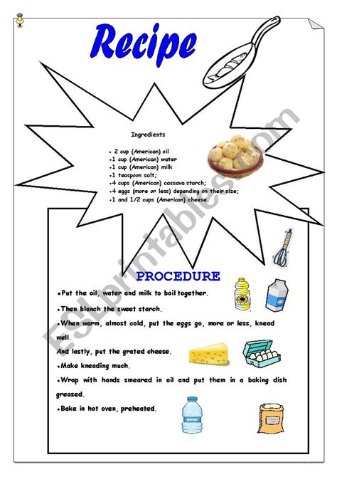 Recipes And Cooking Worksheet Lesson Recipe Math Worksheets - Recipe Math Worksheets