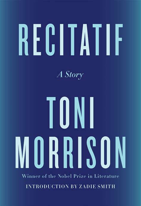 Recitatif Toni Morrison
