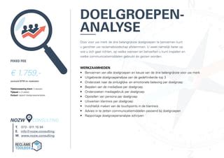 reclameboodschap analyse