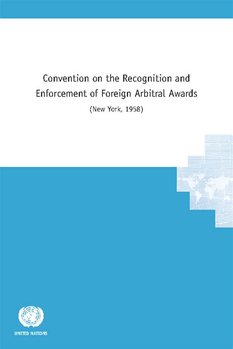recognition and enforcement of foreign arbitral a